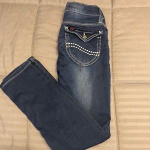 Girls Size 7 Lee Skinny Jeans